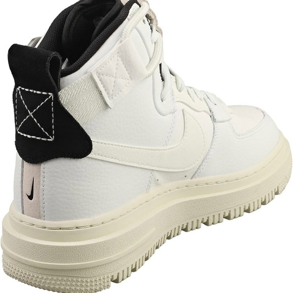 NiKE- White Air Force 1 High Utility 2.0 Sneakers - Picture 3 of 7